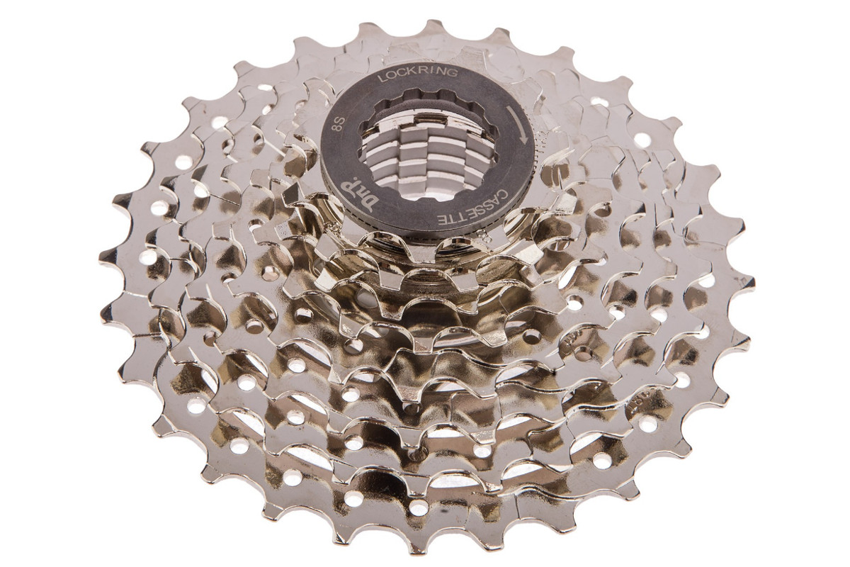 Кассета DNP TM-1108CKN, на 8 передач,11-28T, никелированная Кассета DNP TM-1108CKN, на 8 передач,11-28T, никелированная