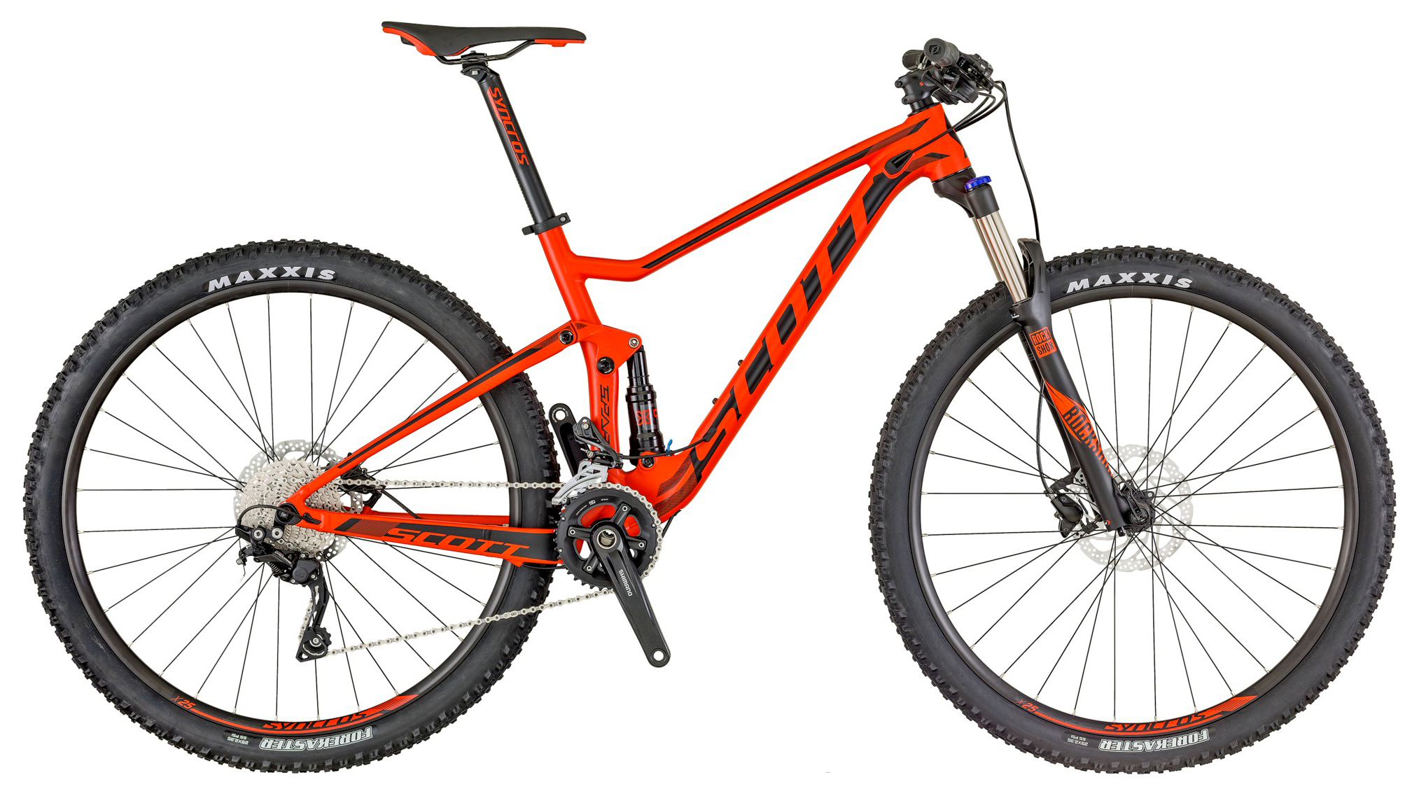 Двухподвесный велосипед 29 дюймов SCOTT Spark 970 (2018)