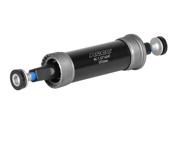 Каретка-картридж NECO B911 100*159,5мм, 2 промподшипника, под квадрат, Фэт-байк, 440гр Каретка-картридж NECO B911 100*159,5мм, 2 промподшипника, под квадрат, Фэт-байк, 440гр